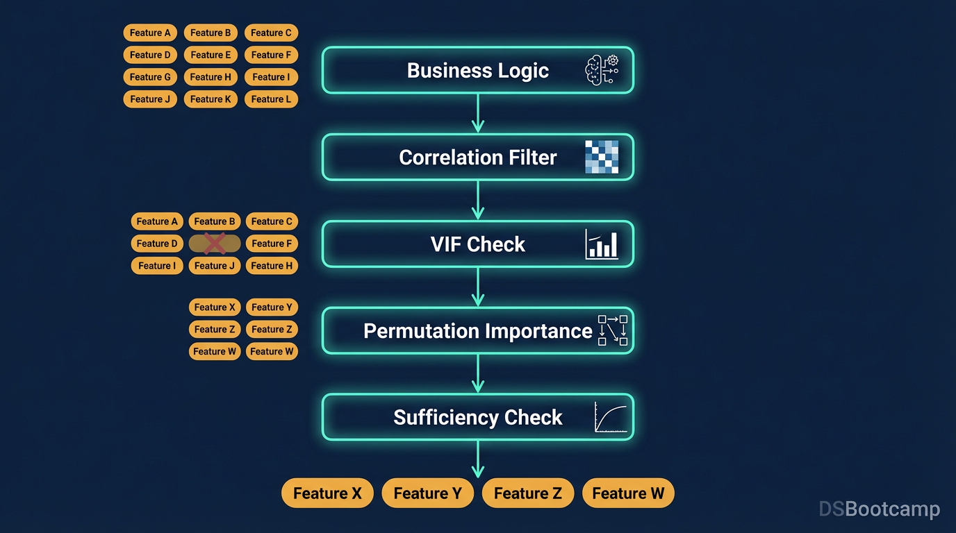 How to Do Feature Selection Properly — The Full Process from Logic to Code