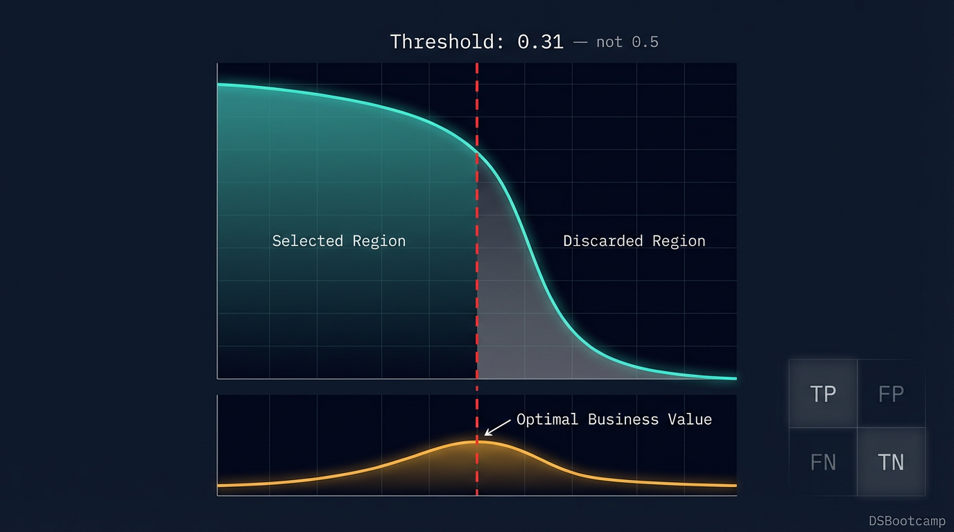 How to Choose the Right Classification Threshold — Not Just 0.5
