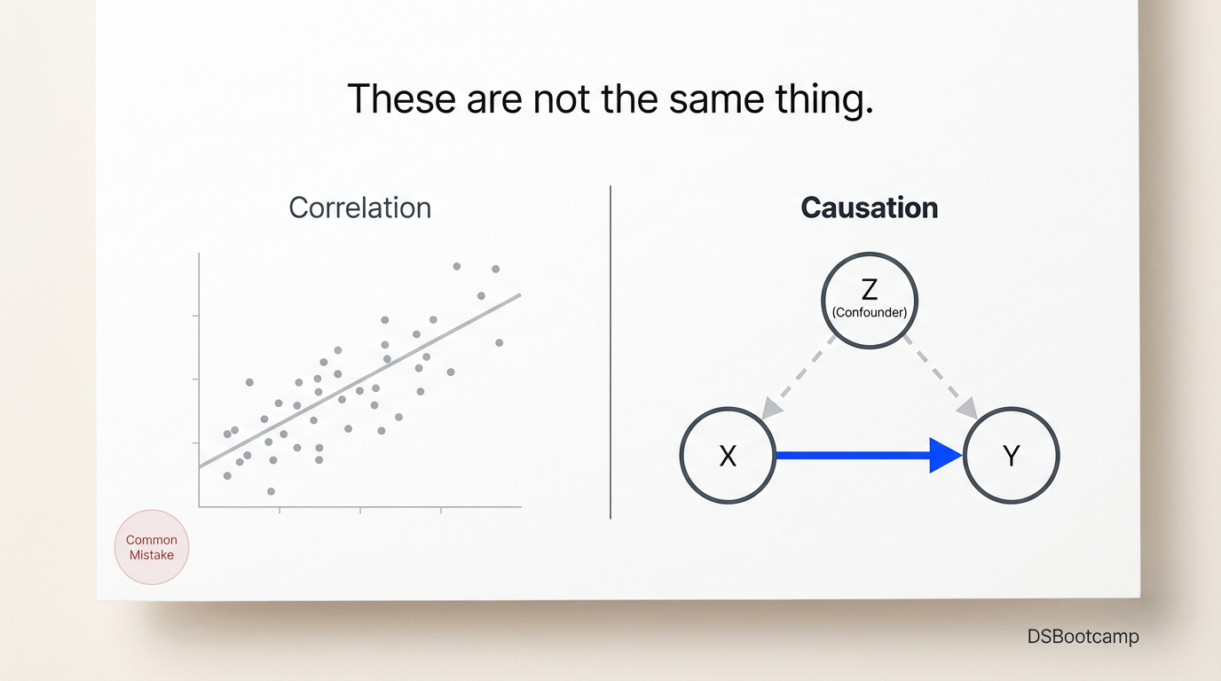 Why Correlation Will Get You Fired and Causation Will Get You Promoted