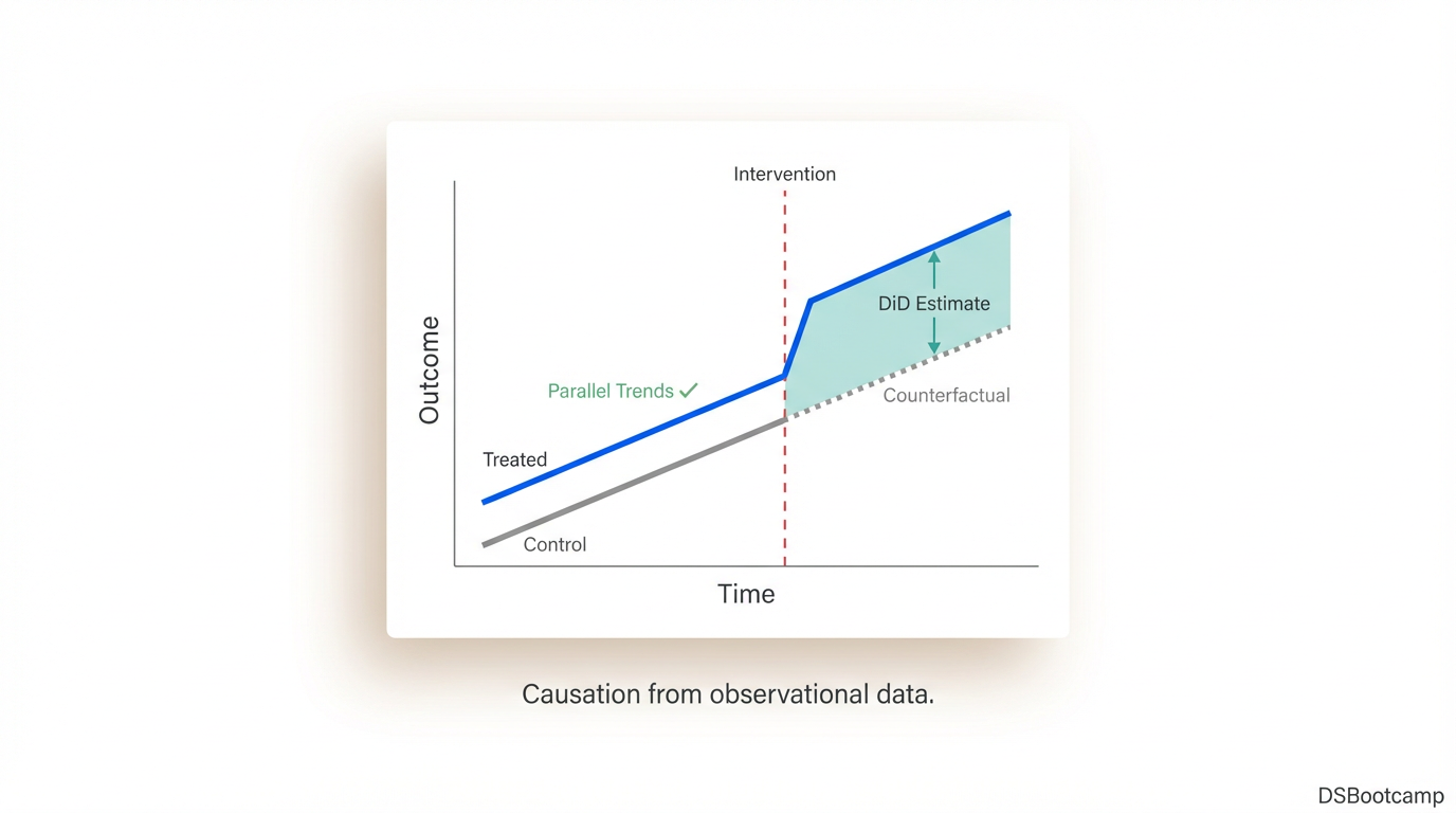 Difference-in-Differences — The Most Useful Causal Method You're Probably Not Using